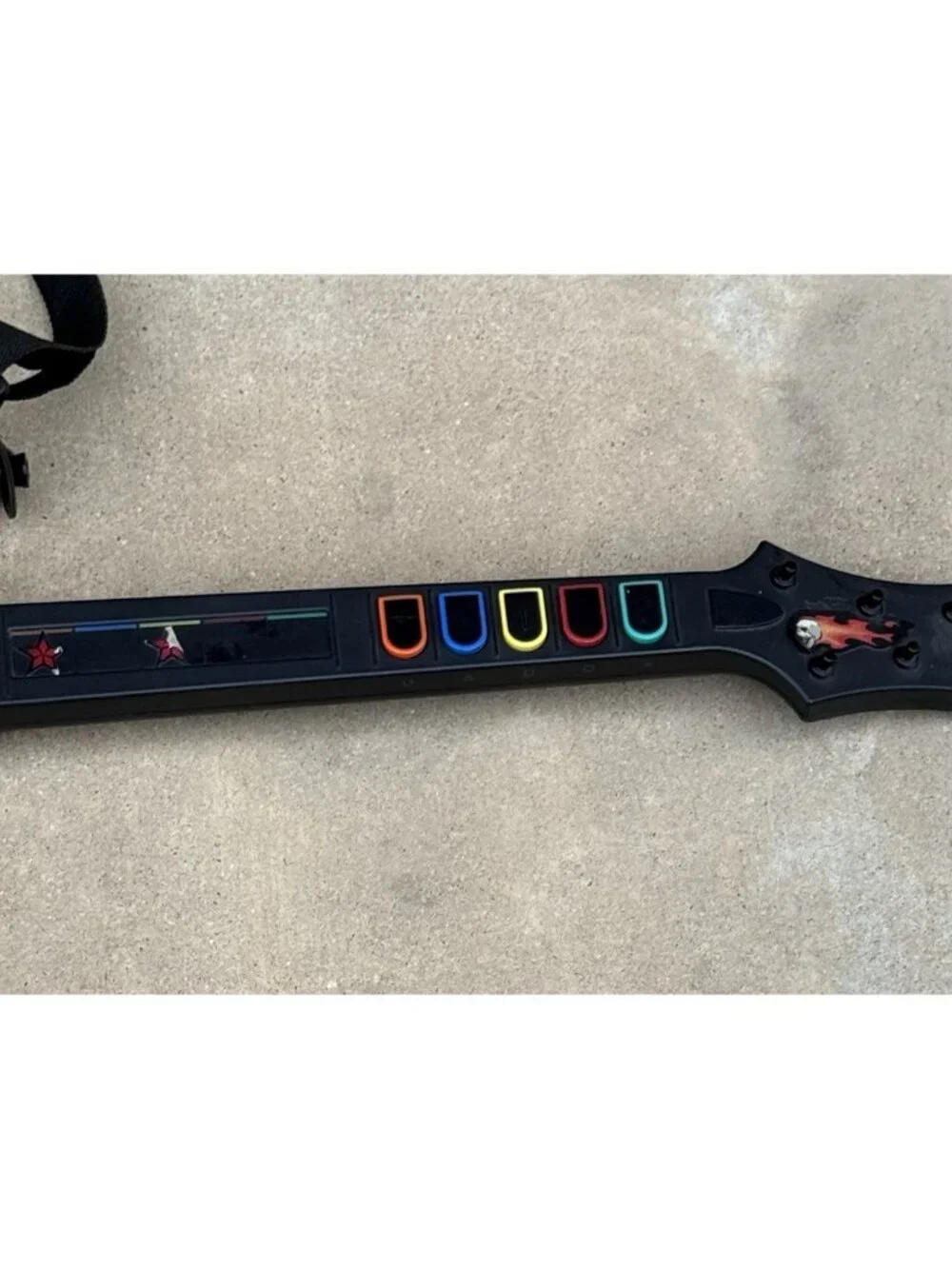 PS3 Guitar Hero Sunburst Wireless 95451.805 Red Octane World Tour *NO DONGLE*